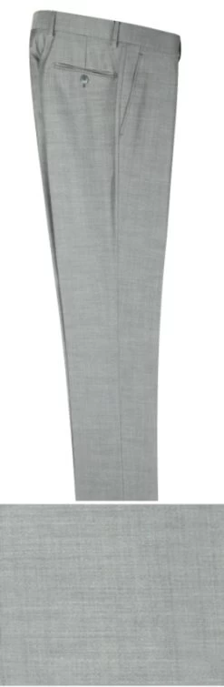 Tiglio 100% Italian Wool Modern Fit Slacks - 14 Colors -Fashionable Costume TGL PT 2560 ltgry 92414.1527018253