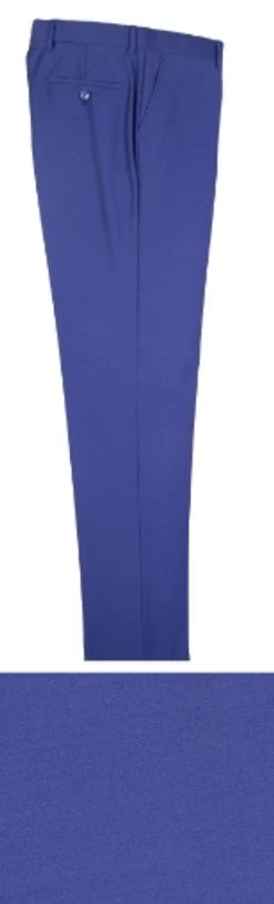 Tiglio 100% Italian Wool Slim Fit Slacks - 7 Colors 11 Tiglio 100% Italian Wool Slim Fit Slacks - 7 Colors -Fashionable Costume TGL PT 2564 frblu 49376.1527013319