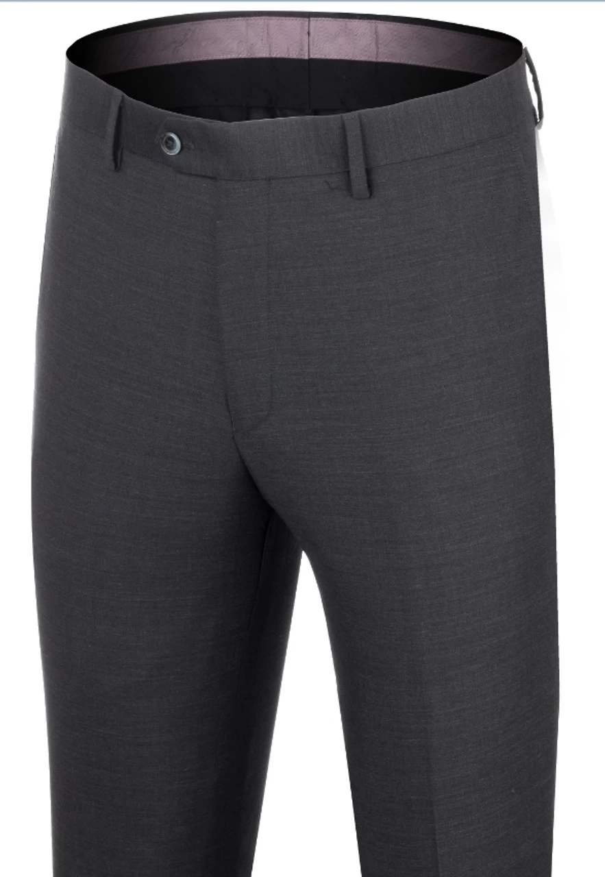 Tiglio 100% Italian Wool Slim Fit Slacks - 7 Colors 1 Tiglio 100% Italian Wool Slim Fit Slacks - 7 Colors