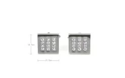 Diamond Crystal In A Square Cufflinks (V-CF-C5870C) 5 Diamond Crystal In A Square Cufflinks (V-CF-C5870C) -Fashionable Costume V CF C5870C 3 97809.1522705327