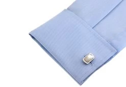 Mother Of Pearl Stationary Cufflinks (V-CF-G5495MP) -Fashionable Costume V CF G5495MP 4 30855.1534796455