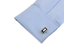 Black Cat's Eye & Mother-of-Pearl Arch Cufflinks (V-CF-G6153B) -Fashionable Costume V CF G6153B 4 54498.1535191362
