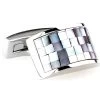 Mosaic Iridescent Mother-of-Pearl Arch Cufflinks (V-CF-G64054GY-S)