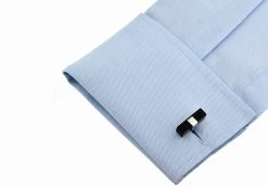 Genuine Long Black Onyx Cufflinks (V-CF-G70874) -Fashionable Costume V CF G70874 3 55938.1549892608