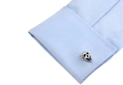 Black And Silver Pirate Skull Cufflinks (V-CF-M421-S) 7 Black And Silver Pirate Skull Cufflinks (V-CF-M421-S) -Fashionable Costume V CF M421 S 5 16566.1553426067