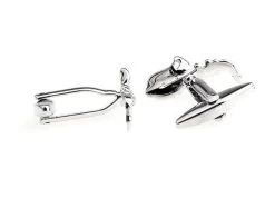 Silver Saxophone Cufflinks (V-CF-M479-S) -Fashionable Costume V CF M479 S 2 52536.1523008234
