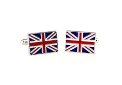 United Kingdom British Flag Cufflinks (V-CF-M60859-S) -Fashionable Costume V CF M60859 S 3 06949.1559079891