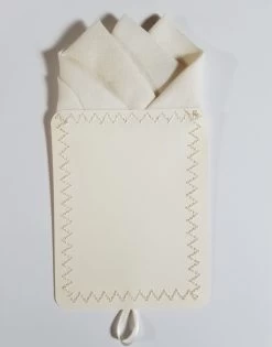 100% Linen Pre-Folded Pocket Square Handkerchief Insert -Fashionable Costume VA PL 2001 4 71066.1648840314