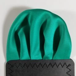 Dark Sea Green Satin Pre-Folded Pocket Square Insert -Fashionable Costume VA PPO 002 3 05406.1652843830