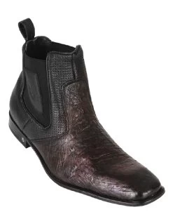 Vestigium Genuine Smooth Ostrich & Calf Ankle Dress