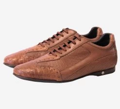 Vestigium Genuine Caiman Belly & Calf Weekend Sneaker