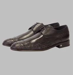 Vestigium Genuine Caiman Belly & Calf Oxford Dress Shoe