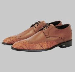 Vestigium Genuine Caiman Belly & Calf Oxford Dress Shoe -Fashionable Costume VGM 7ZV0382 CG 92756.1520201787