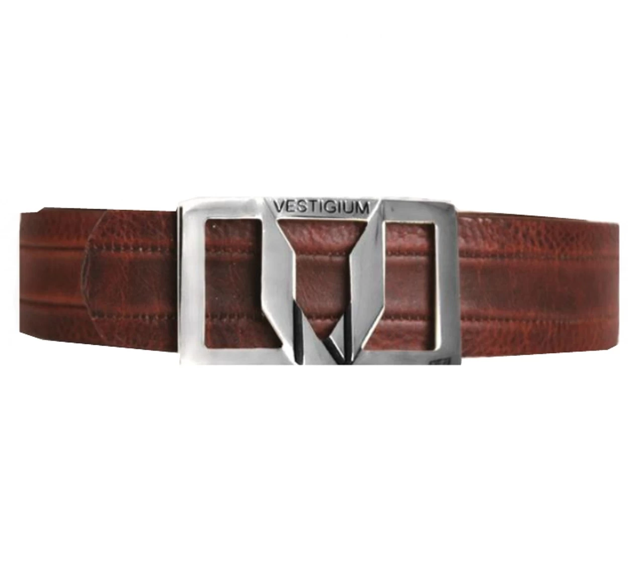 Vestigium Genuine Leather Belt - Walnut 1 Vestigium Genuine Leather Belt - Walnut