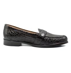Zelli 100% Caiman Crocodile Italian Buckle Loafer - Dark Brown 9 Zelli 100% Caiman Crocodile Italian Buckle Loafer - Dark Brown -Fashionable Costume ZEL 11 593 BR 5 60434.1675194544