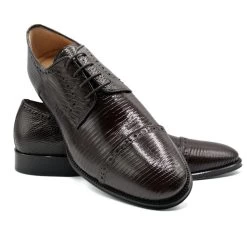 Zelli 100% Genuine Lizard Cap Toe Italian Dress Shoe -Fashionable Costume ZEL LZ 24 526 7 08989.1676930389