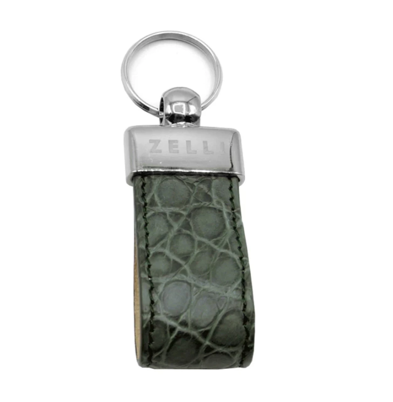 Zelli Genuine Crocodile Key Holder Loop 2 Zelli Genuine Crocodile Key Holder Loop - Image 2
