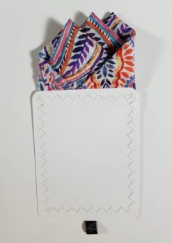 Bright Paisley Silk With Cotton Pre-Folded Pocket Square Handkerchief Insert -Fashionable Costume brightpaisley 2 93347.1660940448