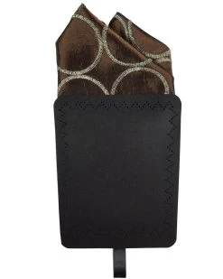 100% Silk Bronze Stitch Circles Pre-Folded Pocket Square Insert 10 100% Silk Bronze Stitch Circles Pre-Folded Pocket Square Insert -Fashionable Costume bronze Circle2 20026.1668811766