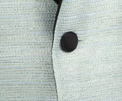 Vinci Aqua Metallic Weave Fancy Sportcoat