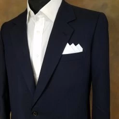 White 100% Cotton Pre-Folded Pocket Square Handkerchief Insert -Fashionable Costume cotton3 pt 05159.1645634062