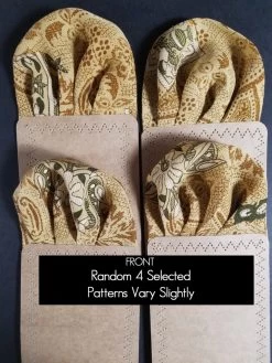 Silk Blend Pre-Folded Fan Design Pocket Square Insert - Gold & Brown 16 Silk Blend Pre-Folded Fan Design Pocket Square Insert - Gold & Brown -Fashionable Costume goldrayon silk7 28249.1646153648