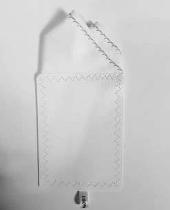 100% Cotton Pre-Folded Pocket Square Handkerchief Insert - Grey On White 9 100% Cotton Pre-Folded Pocket Square Handkerchief Insert - Grey On White -Fashionable Costume grey stic 2 83919.1666904809