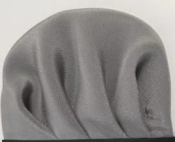 Grey 100% Silk Charmeuse Pre-Folded Pocket Square Insert -Fashionable Costume grey S2ilk3 17186.1639107853