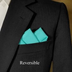 Jade 100% Cotton Pre-Folded Pocket Square Handkerchief Insert - 2 Point 7 Jade 100% Cotton Pre-Folded Pocket Square Handkerchief Insert - 2 Point -Fashionable Costume jade 4 53854.1680205452