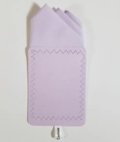 Lavender 100% Cotton Pre-Folded Pocket Square Handkerchief Insert 9 Lavender 100% Cotton Pre-Folded Pocket Square Handkerchief Insert -Fashionable Costume lavender2 71608.1652978833