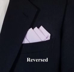 Lavender 100% Cotton Pre-Folded Pocket Square Handkerchief Insert 7 Lavender 100% Cotton Pre-Folded Pocket Square Handkerchief Insert -Fashionable Costume lavender3 08469.1652978835