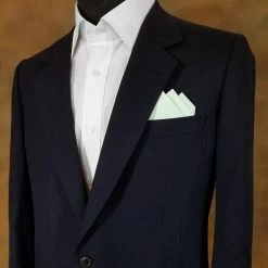 Mint Green 100% Cotton Pre-Folded Pocket Square Handkerchief Insert -Fashionable Costume mint 29389.1652978946