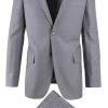 Tiglio Modern Fit Italian Wool Suit - Light Grey