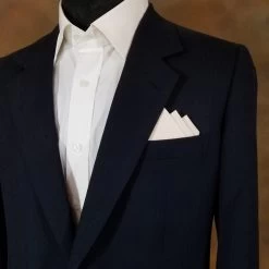 Light Peach 100% Cotton Pre-Folded Pocket Square Handkerchief Insert -Fashionable Costume peach 77668.1652978708