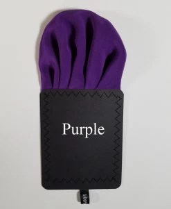 Deep Purple 100% Silk Pre-Folded Pocket Square Insert -Fashionable Costume purple solid ebay 61198.1682528876