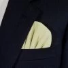 Sage Green 100% Silk Pre-Folded Pocket Square Insert